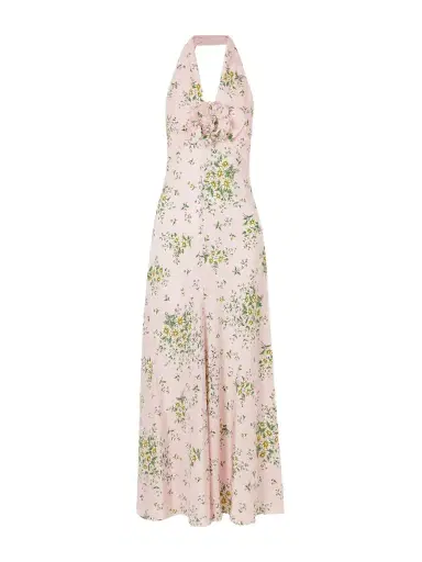 Rodarte Floral-print Silk-crepe Midi Dress | Thumbnail 1 Rodarte Floral-print Silk-crepe Midi Dress | Thumbnail 1