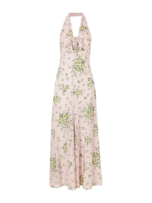 Rodarte Floral-print Silk-crepe Midi Dress