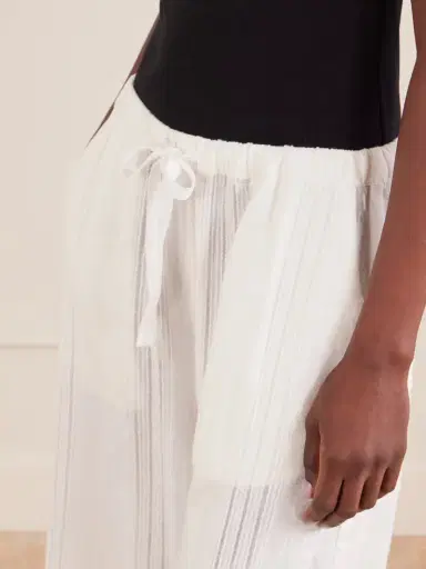 Lemlem Desta Striped Cotton Wide-leg Pants | Thumbnail 5 Lemlem Desta Striped Cotton Wide-leg Pants | Thumbnail 5