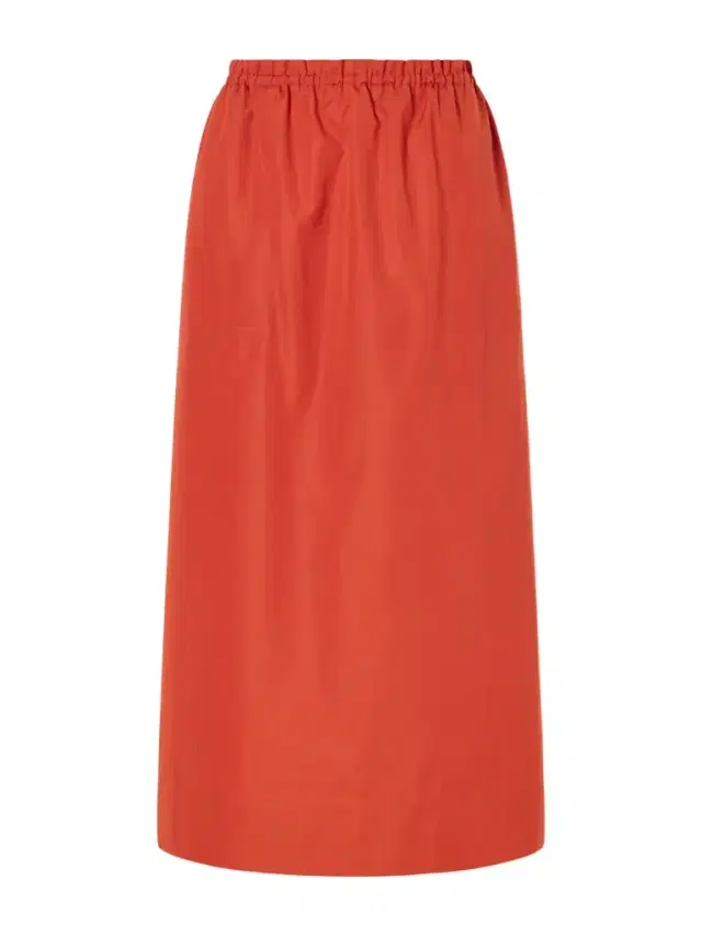 Cotton-poplin Midi Skirt