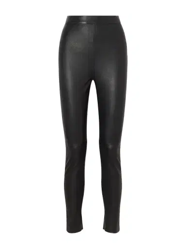 Balmain Leather Straight-leg Pants | Thumbnail 1 Balmain Leather Straight-leg Pants | Thumbnail 1