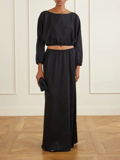 LESET Yoko Cotton Maxi Skirt | Thumbnail 2 LESET Yoko Cotton Maxi Skirt | Thumbnail 2
