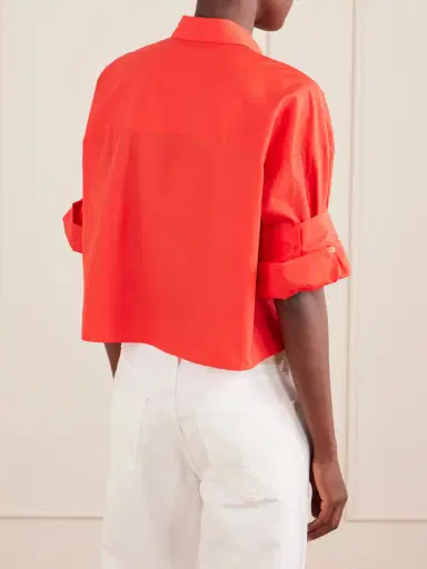 TWP Next Ex Cropped Cotton Shirt | Thumbnail 4