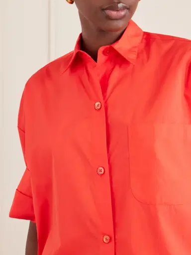 TWP Next Ex Cropped Cotton Shirt | Thumbnail 5