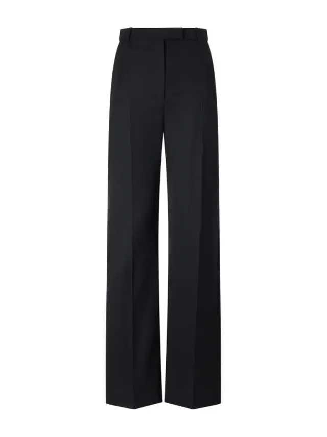 Wool Straight-leg Pants