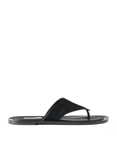 TOTEME Suede Thong Sandals | Thumbnail 1 TOTEME Suede Thong Sandals | Thumbnail 1