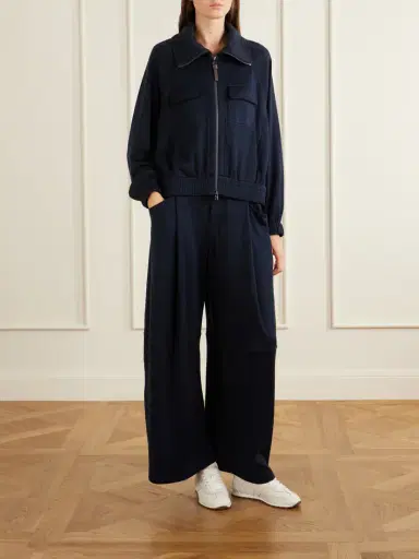 Brunello Cucinelli Cotton Wide-leg Pants | Thumbnail 2 Brunello Cucinelli Cotton Wide-leg Pants | Thumbnail 2