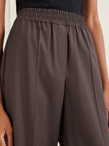 Brunello Cucinelli Wide-leg Wool-blend Pants | Thumbnail 5 Brunello Cucinelli Wide-leg Wool-blend Pants | Thumbnail 5