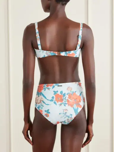 Erdem Floral-print Bikini Top | Thumbnail 3 Erdem Floral-print Bikini Top | Thumbnail 3