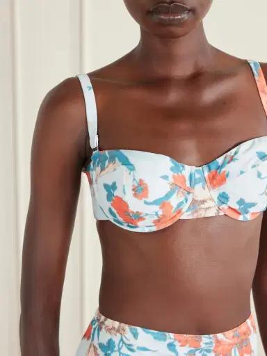 Erdem Floral-print Bikini Top | Thumbnail 4 Erdem Floral-print Bikini Top | Thumbnail 4