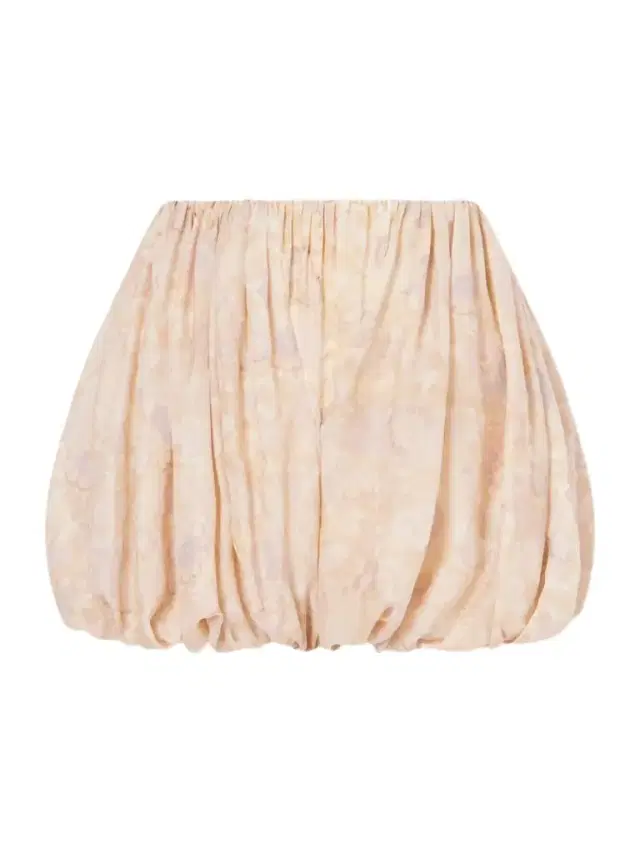 Chloé Pleated Floral-print Silk-charmeuse Shorts