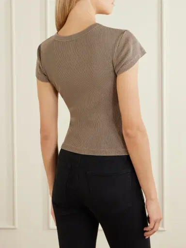 Citizens of Humanity Tabi Ribbed Jersey Cardigan | Thumbnail 4 Citizens of Humanity Tabi Ribbed Jersey Cardigan | Thumbnail 4
