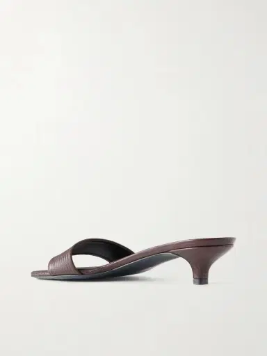 TOTEME Lizard-effect Leather Sandals | Thumbnail 3 TOTEME Lizard-effect Leather Sandals | Thumbnail 3