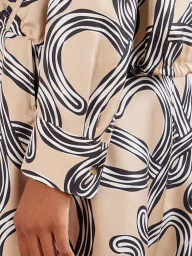 Loewe + Paula's Ibiza Anagram-printed Silk-twill Shirt | Thumbnail 6