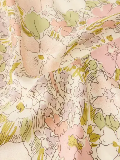 Calvin Klein Collection Lorelai Floral-print Silk-twill Scarf | Thumbnail 4 Calvin Klein Collection Lorelai Floral-print Silk-twill Scarf | Thumbnail 4