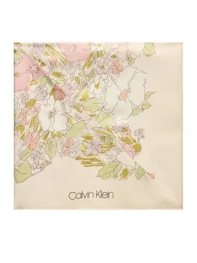 Calvin Klein Collection Lorelai Floral-print Silk-twill Scarf | Thumbnail 1 Calvin Klein Collection Lorelai Floral-print Silk-twill Scarf | Thumbnail 1