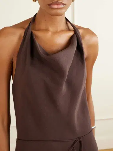 Faithfull Izaro Tencel™ Lyocell And Linen-blend Maxi Dress | Thumbnail 4