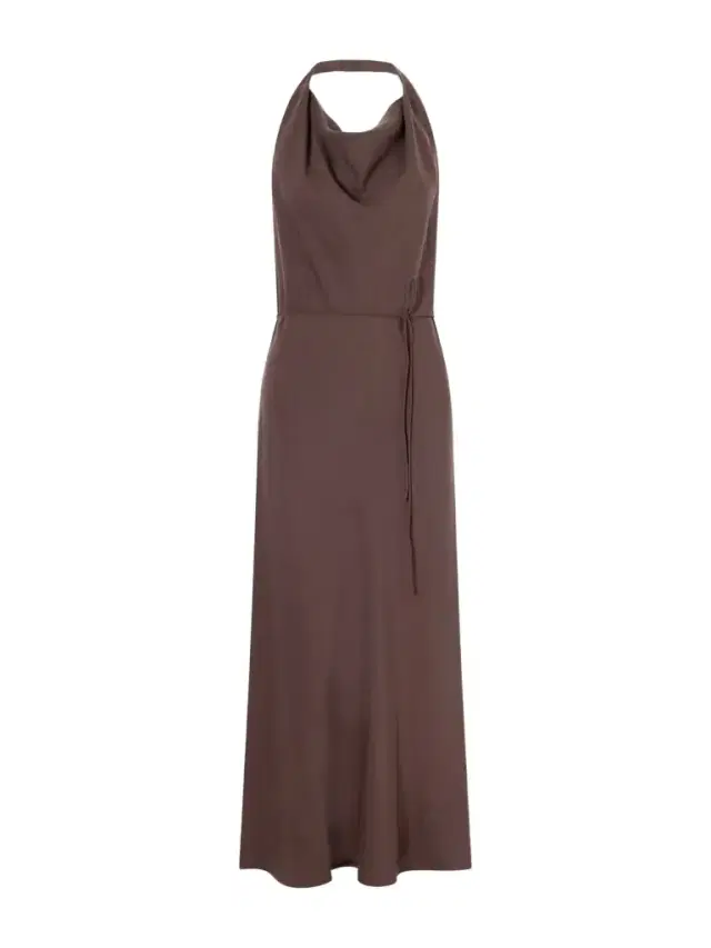 Faithfull Izaro Tencel™ Lyocell And Linen-blend Maxi Dress
