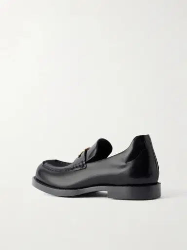 Balenciaga Embellished Leather Loafers | Thumbnail 3 Balenciaga Embellished Leather Loafers | Thumbnail 3