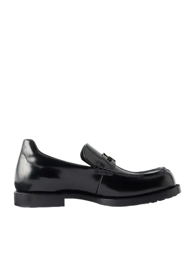 Embellished Leather Loafers