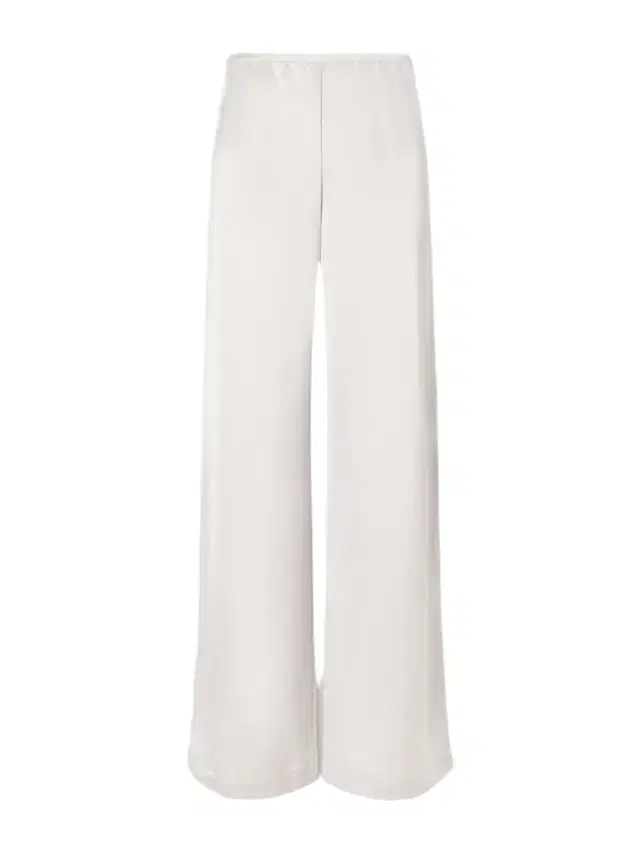 LESET Barb Satin Wide-leg Pants