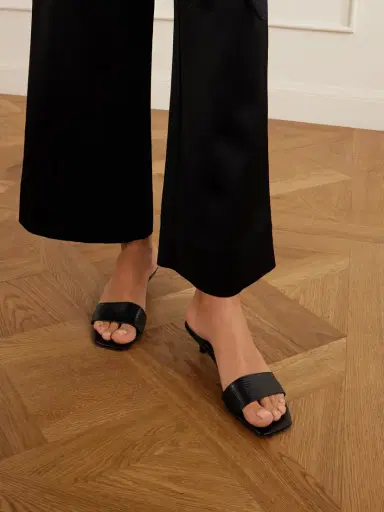 TOTEME Lizard-effect Leather Sandals | Thumbnail 2 TOTEME Lizard-effect Leather Sandals | Thumbnail 2