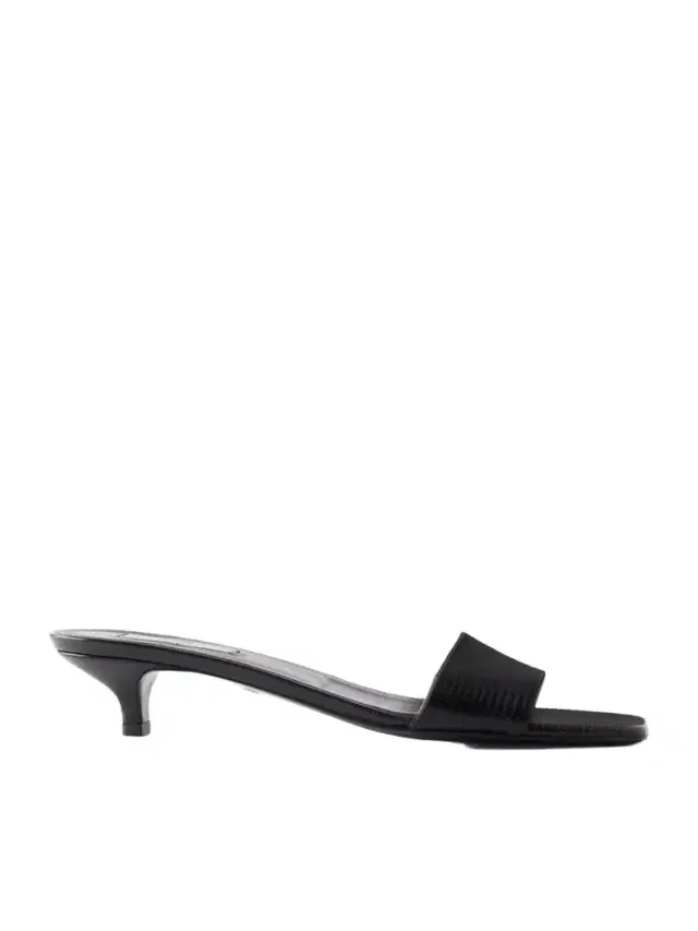 TOTEME Lizard-effect Leather Sandals