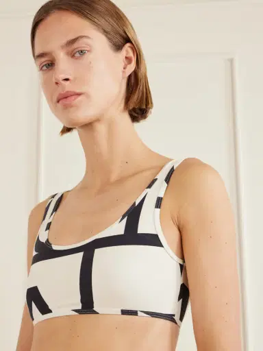 TOTEME Monogram Printed Bikini Top | Thumbnail 5 TOTEME Monogram Printed Bikini Top | Thumbnail 5