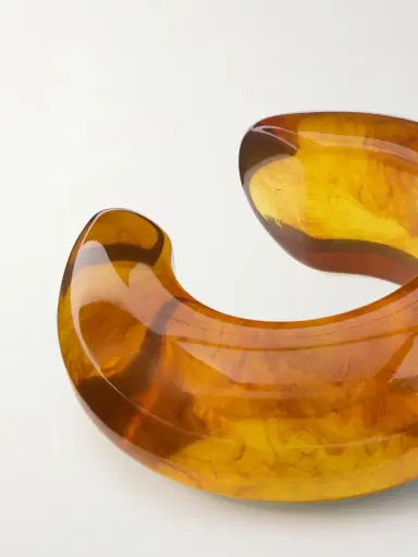Lizzie Fortunato Arc Tortoiseshell Resin Cuff | Thumbnail 4 Lizzie Fortunato Arc Tortoiseshell Resin Cuff | Thumbnail 4
