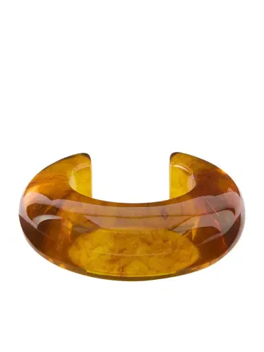 Lizzie Fortunato Arc Tortoiseshell Resin Cuff | Thumbnail 1 Lizzie Fortunato Arc Tortoiseshell Resin Cuff | Thumbnail 1