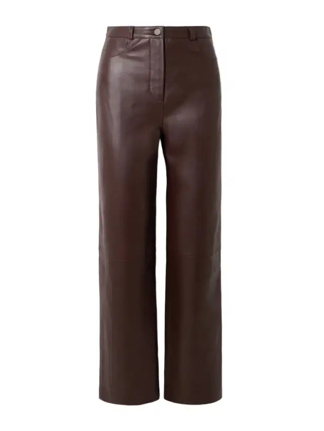 Loulou de Saison Cobe Paneled Leather Straight-leg Pants