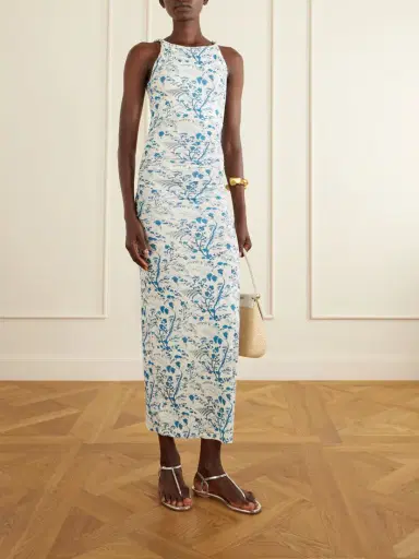 Erdem Knotted Floral-print Jersey Midi Dress | Thumbnail 2 Erdem Knotted Floral-print Jersey Midi Dress | Thumbnail 2