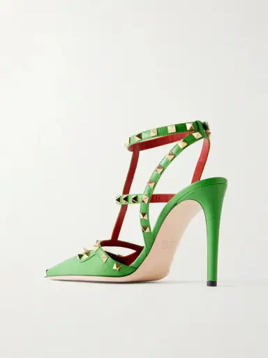 Valentino Garavani Rockstud Patent-leather Pumps | Thumbnail 3