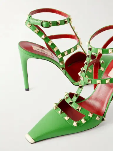 Valentino Garavani Rockstud Patent-leather Pumps | Thumbnail 5