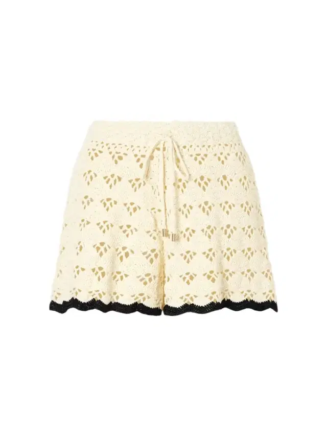 Zimmermann Aster Crochet Cotton Shorts