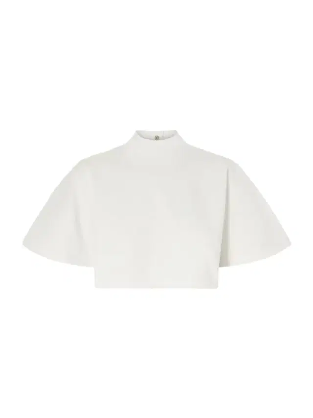 Alaïa Cropped Cotton-jersey Turtleneck T-shirt