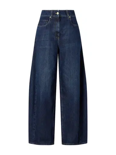 Brunello Cucinelli Mid-rise Wide-leg Jeans | Thumbnail 1 Brunello Cucinelli Mid-rise Wide-leg Jeans | Thumbnail 1