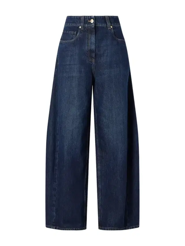 Mid-rise Wide-leg Jeans