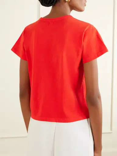 LESET The Margo Cotton-jersey T-shirt | Thumbnail 3