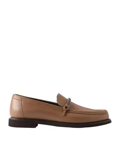 Brunello Cucinelli Leather Loafers | Thumbnail 1