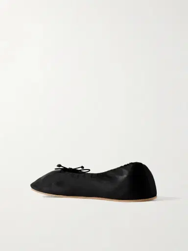 The Row Leather Ballet Flats | Thumbnail 3 The Row Leather Ballet Flats | Thumbnail 3