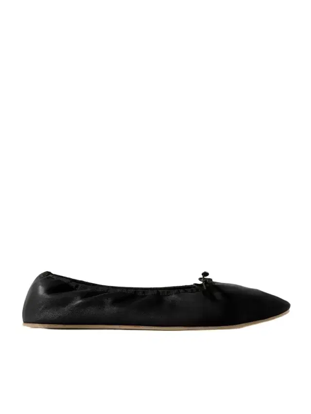 Leather Ballet Flats
