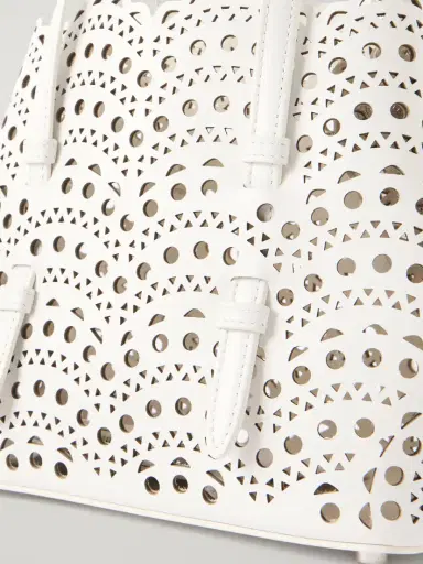 Alaïa Mina 20 Laser-cut Leather Tote | Thumbnail 5 Alaïa Mina 20 Laser-cut Leather Tote | Thumbnail 5