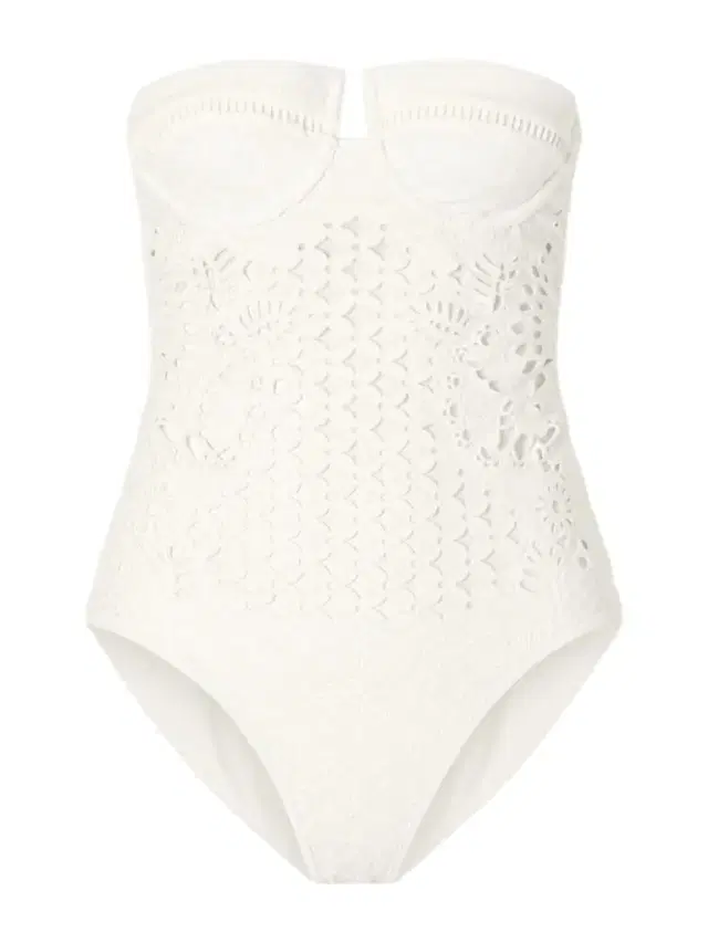 Indra Floral-embroidered Swimsuit