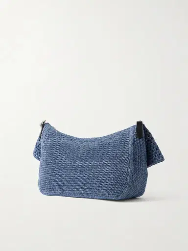 Loewe + Paula's Ibiza Ola Embellished Leather-trimmed Raffia Shoulder Bag | Thumbnail 4 Loewe + Paula's Ibiza Ola Embellished Leather-trimmed Raffia Shoulder Bag | Thumbnail 4