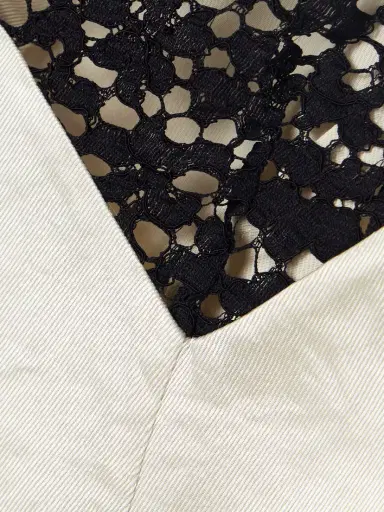 Maria McManus Satin-twill And Corded Lace Camisole | Thumbnail 4