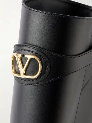Valentino Garavani Vlogo-embellished Leather Boots | Thumbnail 5 Valentino Garavani Vlogo-embellished Leather Boots | Thumbnail 5