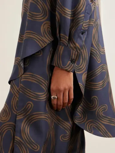 Loewe + Paula's Ibiza Anagram-printed Silk-twill Shirt | Thumbnail 5