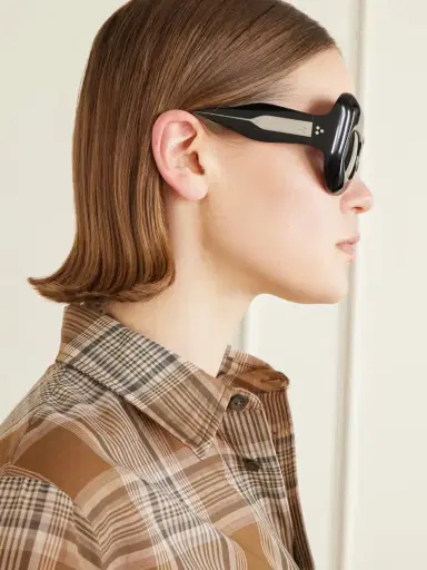 Jacques Marie Mage + The Shining Round-frame Acetate Sunglasses | Thumbnail 5