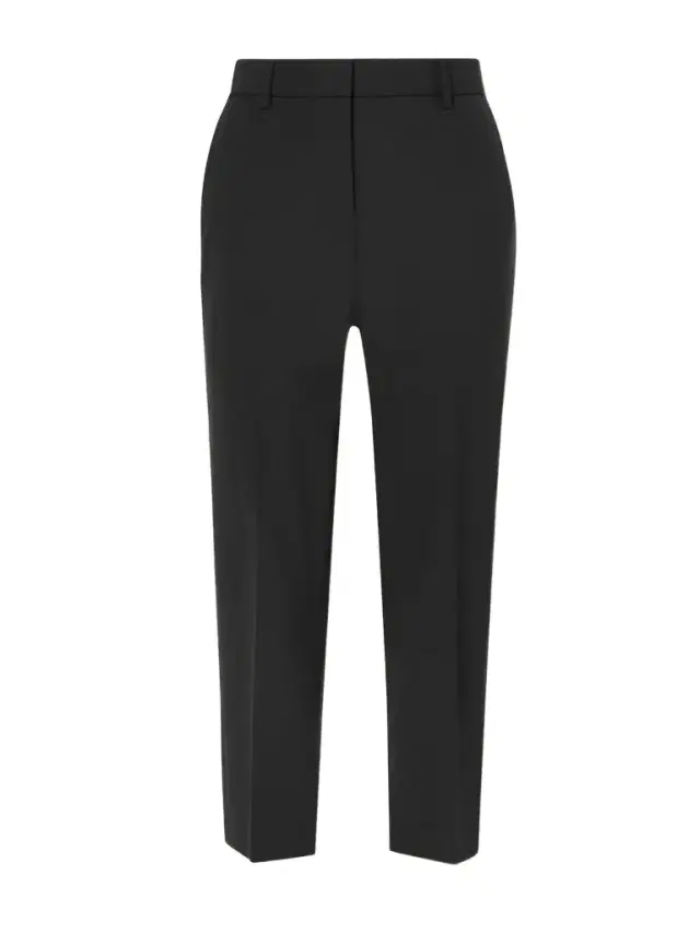Theory Treeca 2 Cropped Wool-blend Slim-leg Pants